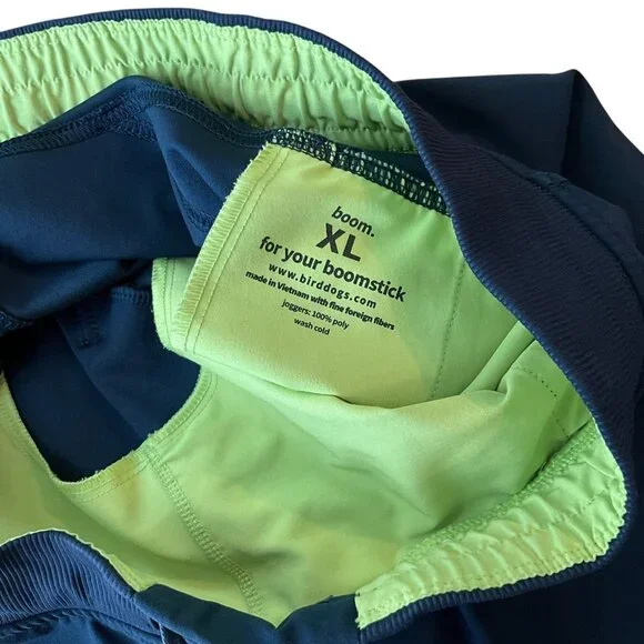 Birddogs Boom For Your Boomstick Unlined Jogger Pants Navy Blue Size XL Pockets - Picture 7 of 7